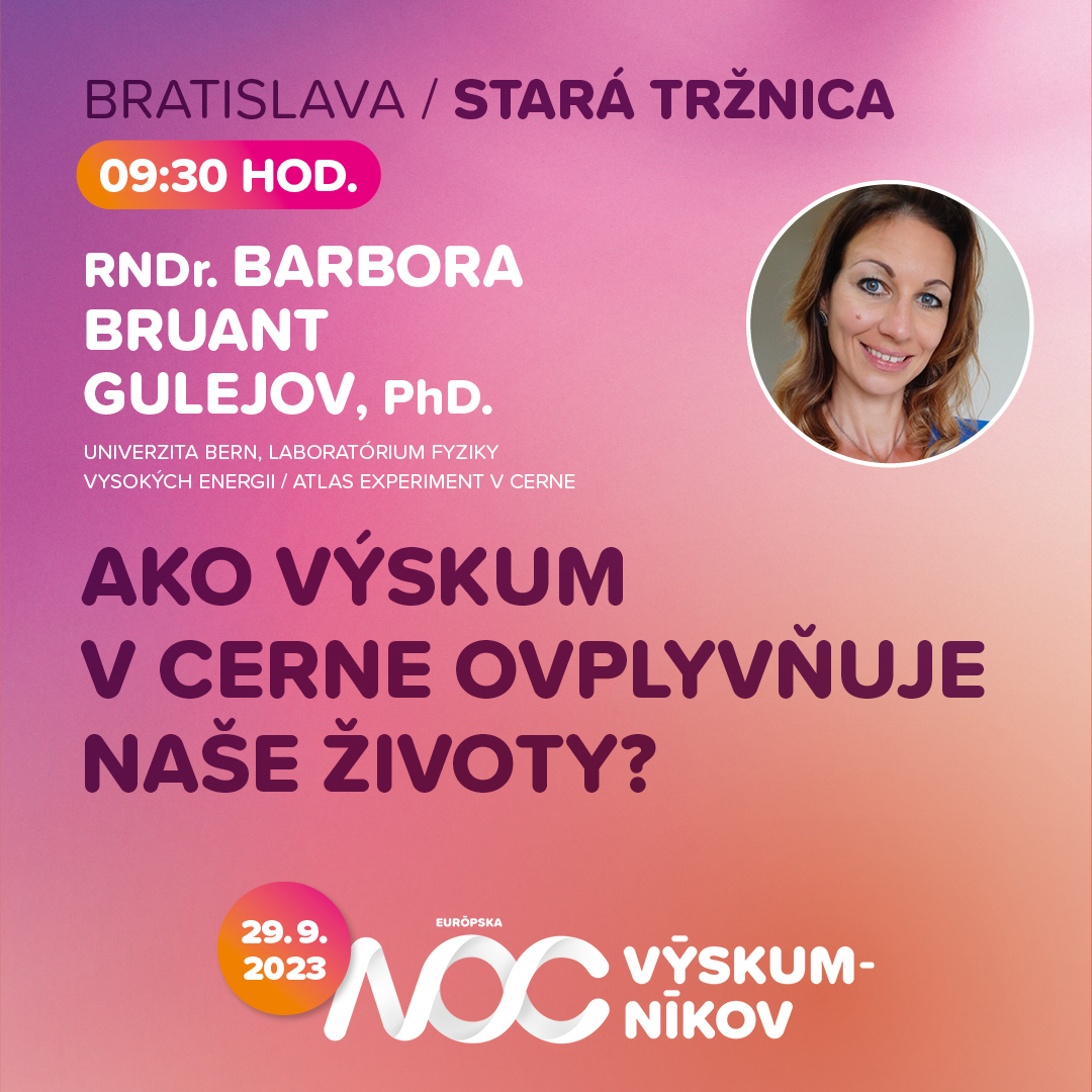 Noc výskumníkov 2023 — pozvánka na prednášku
